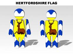 Hertfordshire country powerpoint flags