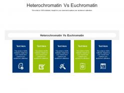 Heterochromatin vs euchromatin ppt powerpoint presentation professional infographic template cpb