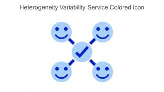 Heterogeneity Variability Service Colored Icon In Powerpoint Pptx Png And Editable Eps Format