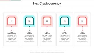 Hex Cryptocurrency In Powerpoint And Google Slides Cpb