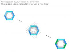 66367599 style cluster hexagonal 6 piece powerpoint presentation diagram infographic slide