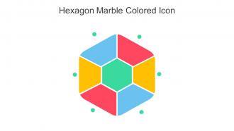 Hexagon Marble Colored Icon In Powerpoint Pptx Png And Editable Eps Format