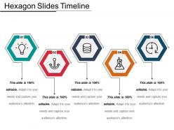 Hexagon slides timeline ppt examples professional