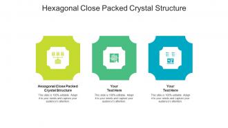 Hexagonal close packed crystal structure ppt powerpoint presentation file inspiration cpb