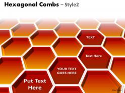 57146704 style cluster hexagonal 1 piece powerpoint template diagram graphic slide
