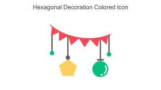 Hexagonal Decoration Colored Icon In Powerpoint Pptx Png And Editable Eps Format