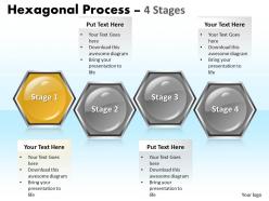 Hexagonal process 4 stages 31