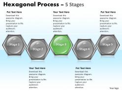 Hexagonal process 5 stages 40