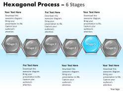 Hexagonal process 6 stages 1