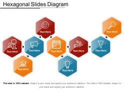 Hexagonal slides diagram ppt examples slides