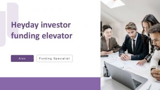Heyday Investor Funding Elevator PPT Example ST AI