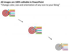 9557948 style essentials 2 our goals 5 piece powerpoint presentation diagram infographic slide
