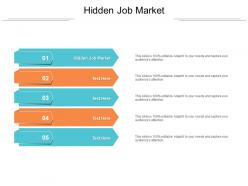 Hidden job market ppt powerpoint presentation file master slide cpb
