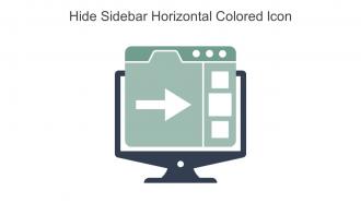 Hide Sidebar Horizontal Colored Icon In Powerpoint Pptx Png And Editable Eps Format