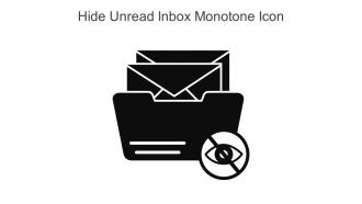 Hide Unread Inbox Monotone Icon In Powerpoint Pptx Png And Editable Eps Format