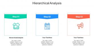 Hierarchical analysis ppt powerpoint presentation icon influencers cpb