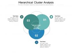 Hierarchical cluster analysis ppt powerpoint presentation model example cpb