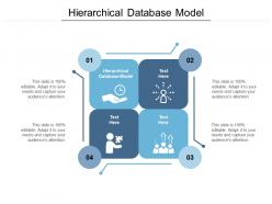 Hierarchical database model ppt powerpoint presentation professional display cpb