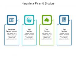 Hierarchical pyramid structure ppt powerpoint presentation styles influencers cpb