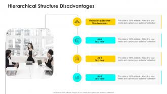Hierarchical Structure Disadvantages In Powerpoint And Google Slides Cpb