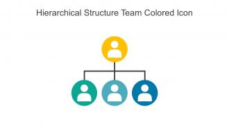 Hierarchical Structure Team Colored Icon In Powerpoint Pptx Png And Editable Eps Format