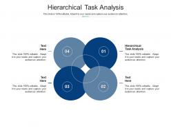 Hierarchical task analysis ppt powerpoint presentation icon images cpb