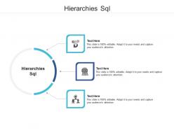 Hierarchies sql ppt powerpoint presentation inspiration influencers cpb