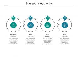 Hierarchy authority ppt powerpoint presentation icon template cpb