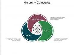 Hierarchy categories ppt powerpoint presentation inspiration background image cpb