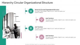 Hierarchy Circular Organizational Structure In Powerpoint And Google Slides Cpb