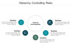 Hierarchy controlling risks ppt powerpoint presentation sample cpb