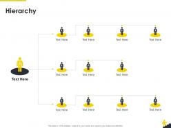 Hierarchy corporate leadership ppt icon example topics
