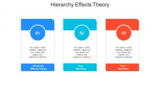 Hierarchy effects theory ppt powerpoint presentation professional styles cpb