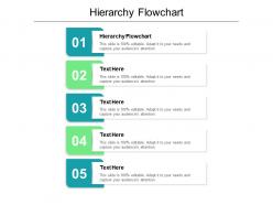 Hierarchy flowchart ppt powerpoint presentation infographic template visuals cpb