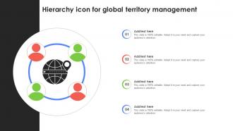 Hierarchy Icon For Global Territory Management