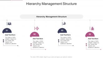 Hierarchy Management Structure In Powerpoint And Google Slides Cpb