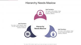 Hierarchy Needs Maslow In Powerpoint And Google Slides Cpb