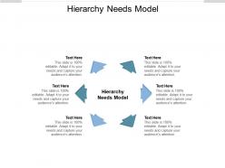 Hierarchy needs model ppt powerpoint presentation outline professional cpb