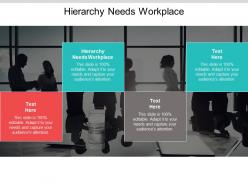Hierarchy needs workplace ppt powerpoint presentation pictures information cpb
