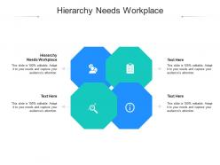 Hierarchy needs workplace ppt powerpoint presentation styles example file cpb