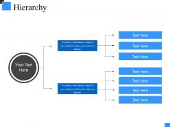 Hierarchy powerpoint presentation