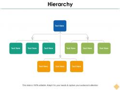 Hierarchy ppt inspiration icon