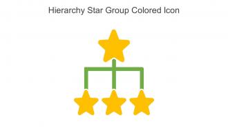 Hierarchy Star Group Colored Icon In Powerpoint Pptx Png And Editable Eps Format