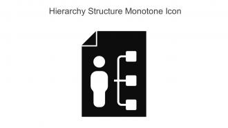 Hierarchy Structure Monotone Icon In Powerpoint Pptx Png And Editable Eps Format