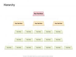 Hierarchy Sustainable Supply Chain Management Ppt Pictures