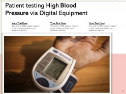 High Blood Pressure Diagnosing Injecting Medicine Measuring Equipment Surface