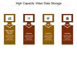 High capacity video data storage ppt powerpoint presentation icon graphics example cpb