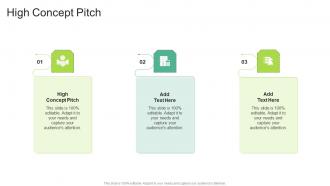 High Concept Pitch In Powerpoint And Google Slides Cpb