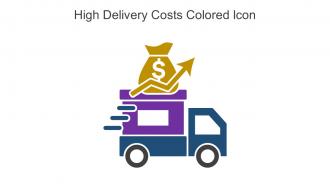 High Delivery Costs Colored Icon In Powerpoint Pptx Png And Editable Eps Format