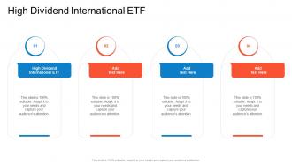 High Dividend International ETF In Powerpoint And Google Slides Cpb